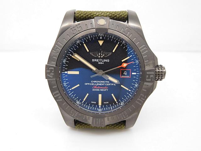 Replica Breitling Avenger Blackbird Titanium Watch from G Factory